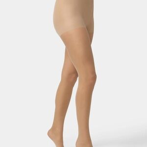 Hue Women's Age Defiance Control Top Pantyhose, Natural